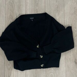 Topshop Women's Black Cardigan